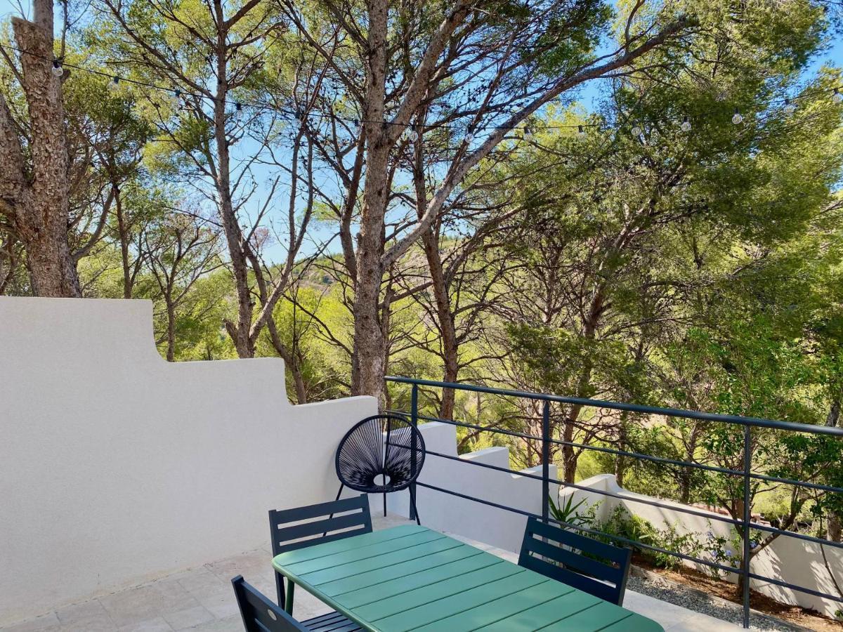Appartement Au Calme, Calanque Des Figuieres 앙수에-라-레돈느 외부 사진